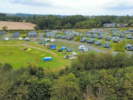 Site from a drone