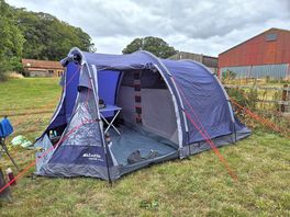Our living area for the weekend