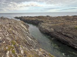 Private beach