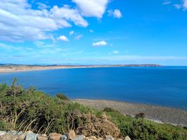 Stunning blue sea and sky