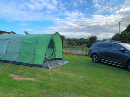 All set up ready to relax