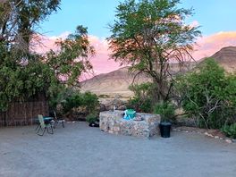 Washing dishes with a world-class view!