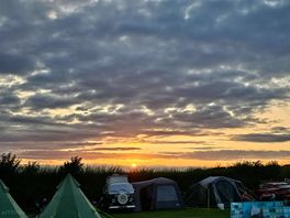 View from our tent.