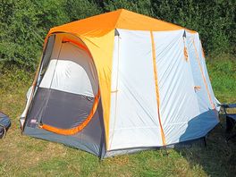 Plenty of room for the tent.
