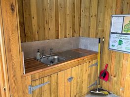 Wash up facilities