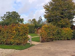 Entrance to the pods