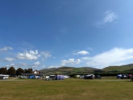View of the camp site.