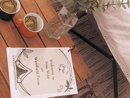 Cute welcome set up