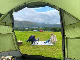 View from top of himl