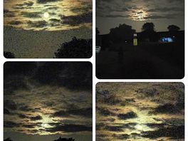 Moon at night