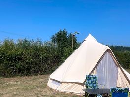 Our spot, beautiful views