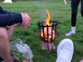 Sunset firepit!