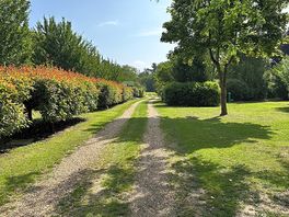 The entrance to fen field