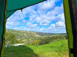 View from the tent.