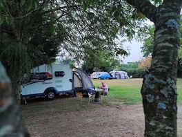 Nice shady spot under the trees