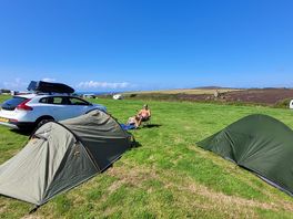 Wild camping site
