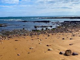 Sea view down by the beach
