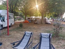 Sun rising from our pitch