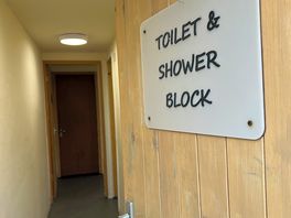 Toilet & shower block