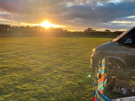 Lovely open space with sunset views