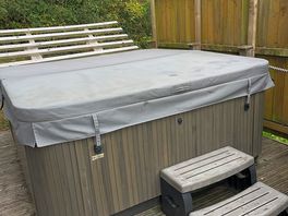 Our xl hottub