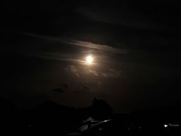 Moon at night