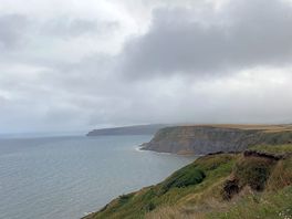 Cleveland way walk from runswick bay