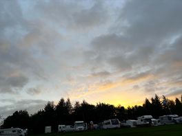 Sky at dusk