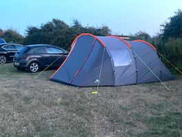 Set up and took down my 6 man tent by myself. a home from home.