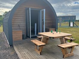 Beautiful glamping pod