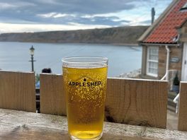 The royal pub looking over bay.