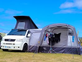 Flat spacious camping