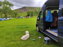 View from the van