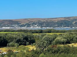 Campsite view over the bay