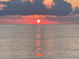 Alba dalla spiaggia