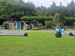 Shower block, toilets and washing area