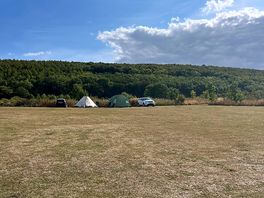 Non electric from the top of the campsite.