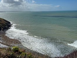 On the coast walk