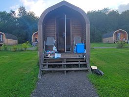 Our camping pod