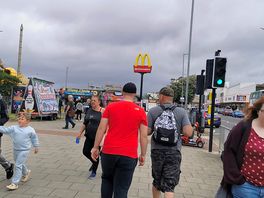 Skegness centre only a 20 minute walk or bus stop outside site.