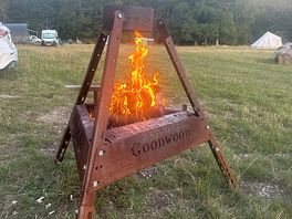 Great bbq & fire pit