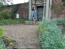 Found on outside of the walled garden.