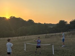 Sunset pickleball