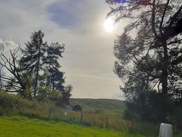 View toward the epiacum roman fort
