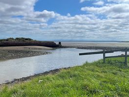 Historical harbour of port carlisle