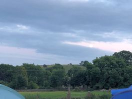 Moon over the hills