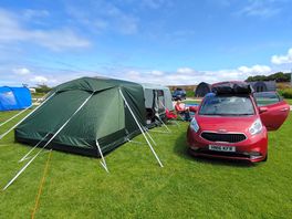 Just put up the tent!