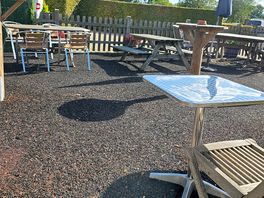 Doggie area with soft play flooring