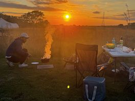 View from campsite