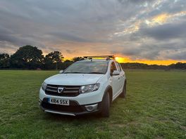 Late sun set, lovely big field, loads of space.
